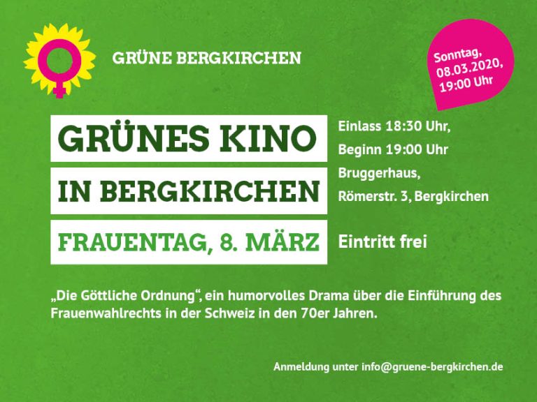 Grünes Kino in Bergkirchen