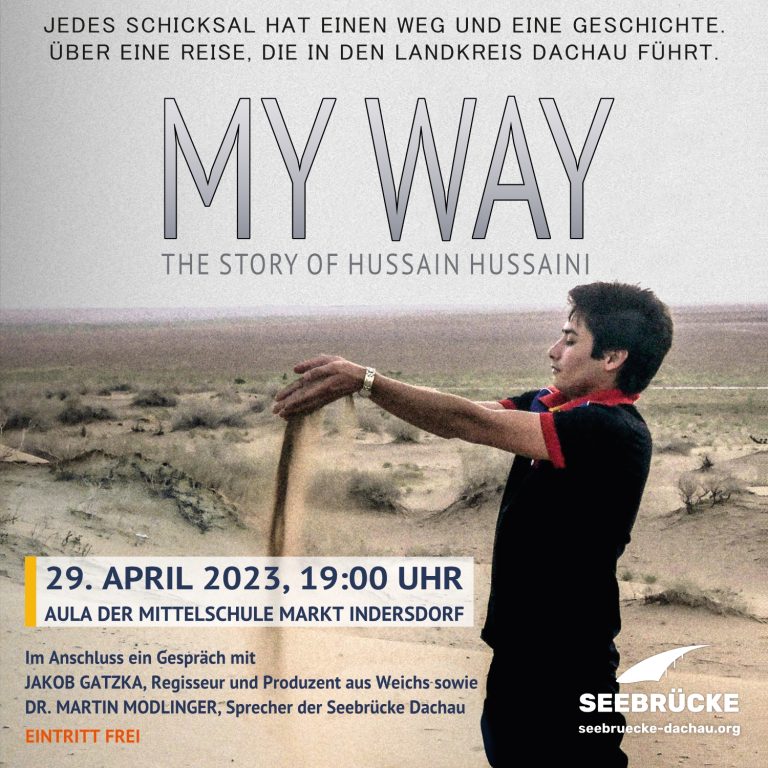 Einladung zum Kinofilm „MY WAY – The Story of Hussain Hussaini“ am 29.04.2023